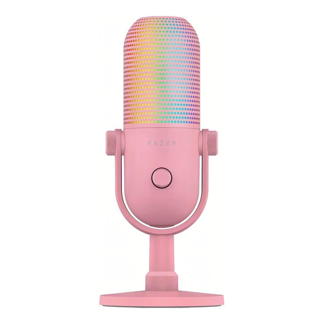 Razer Seiren V3 Chroma 32-bit DSP RGB USB Microphone - Quartz RZ19-05990300-R3M1
