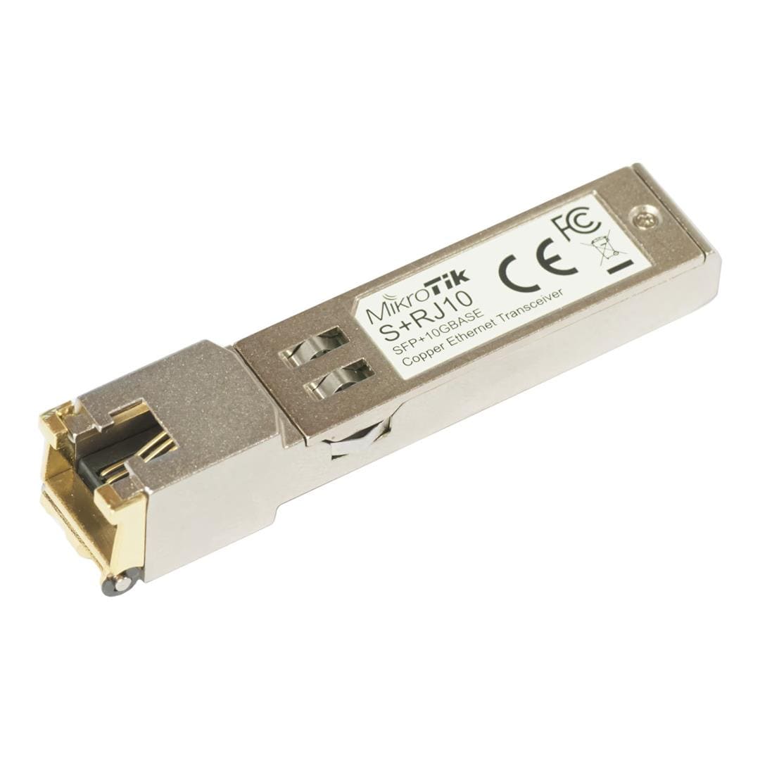 MikroTik 10Gb RJ45 SFP+ Transceiver Module S+RJ10