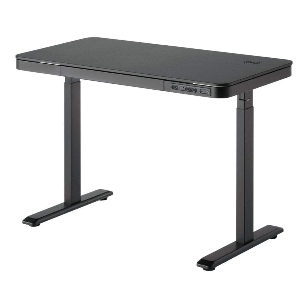 Lumi S08-22D-SWW Single Motor Sit-Stand Desk Black