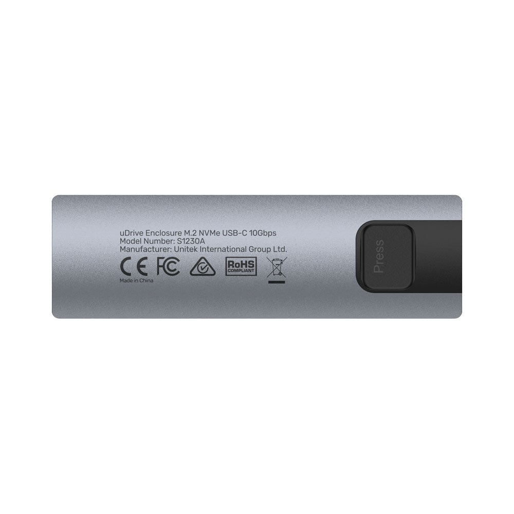 Unitek USB Type-C to M.2 NVME SATA Enclosure S1230A