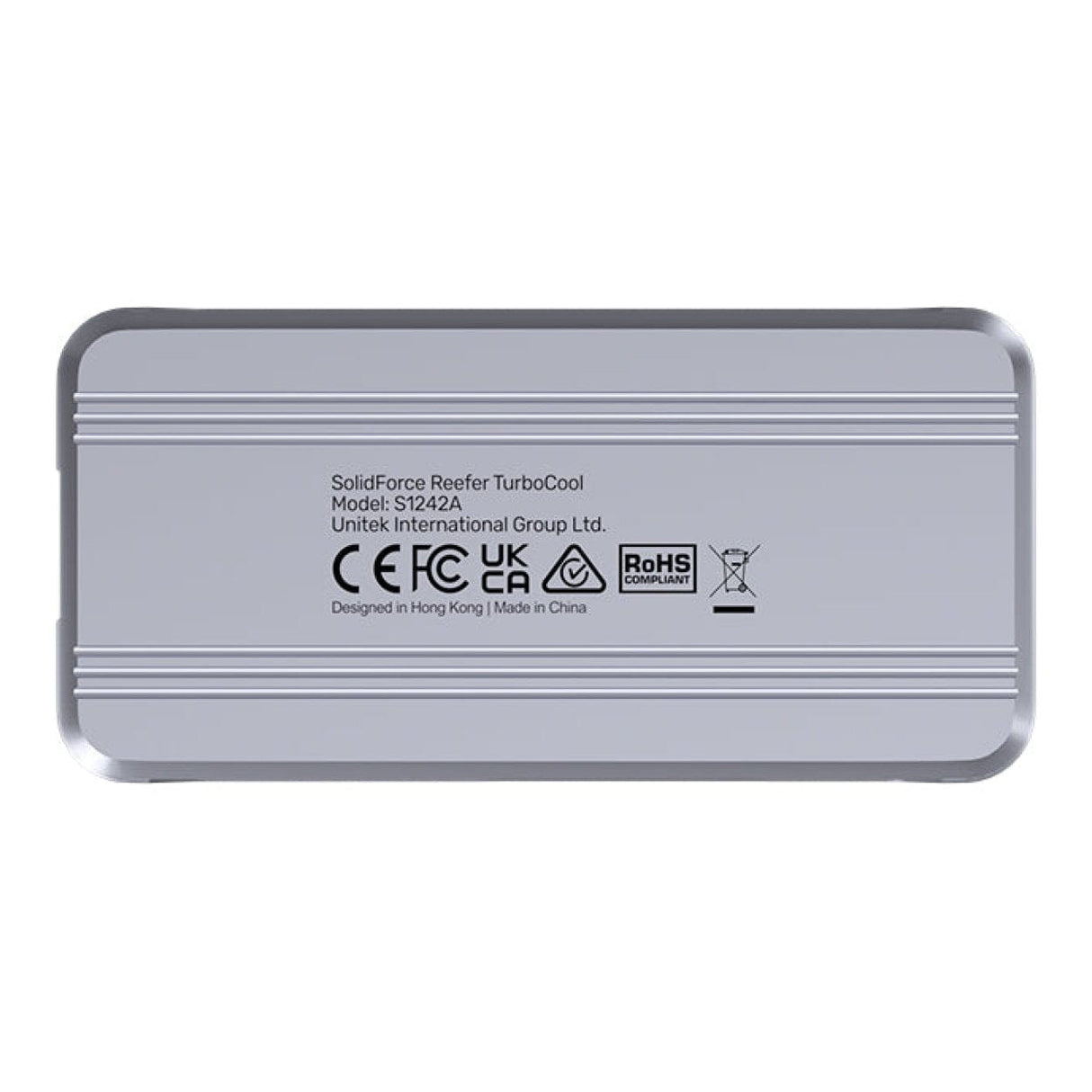Unitek SolidForce Reefer TurboCool M.2 USB4 SSD Enclosure S1242AGY01