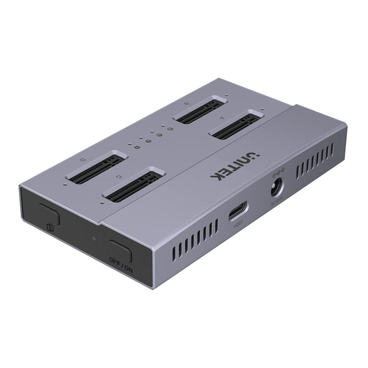 Unitek USB4 4-Bay M.2 SSD Docking Station S1243BGY01-EU
