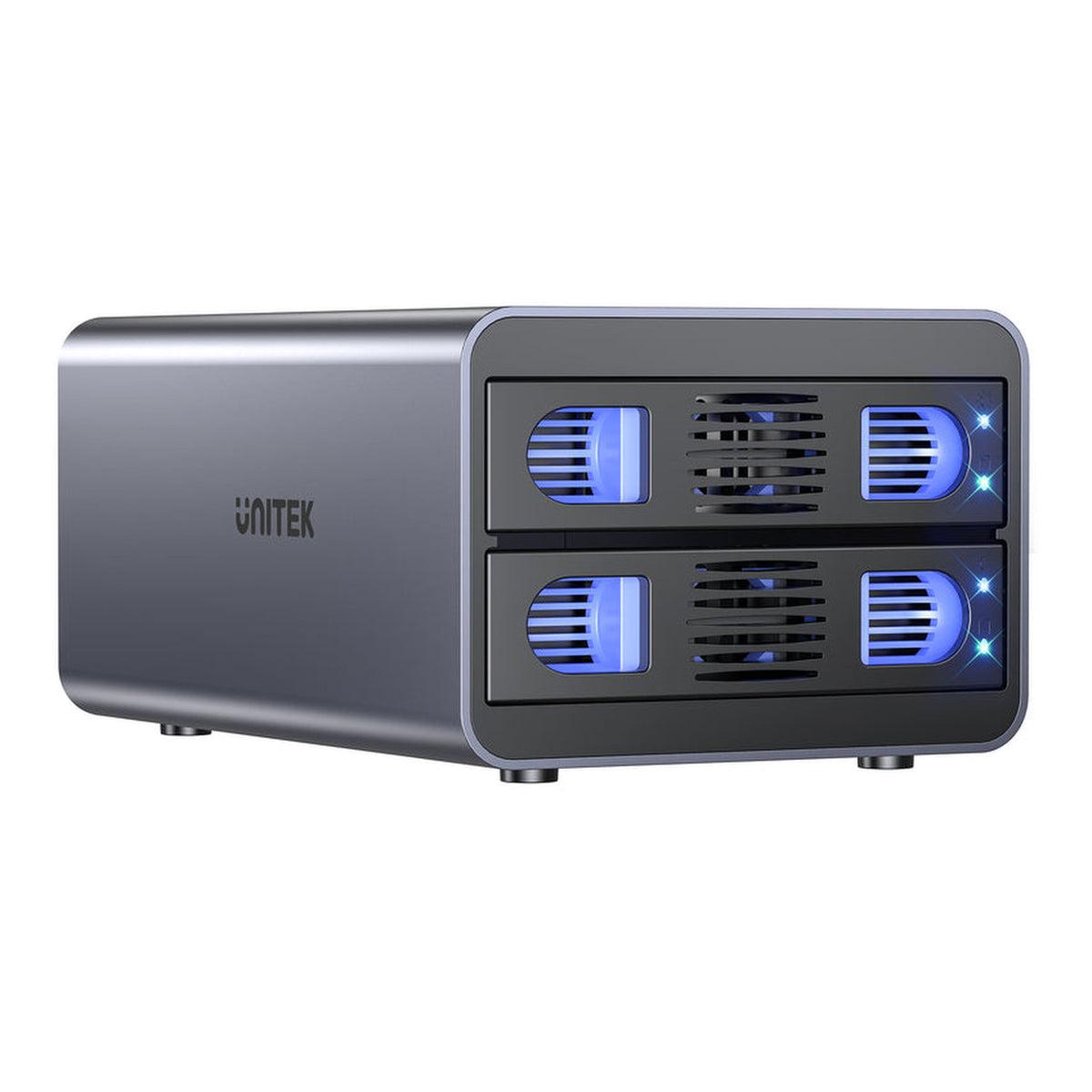 Unitek 2-bay External HDD Enclosure S1308A01-UK