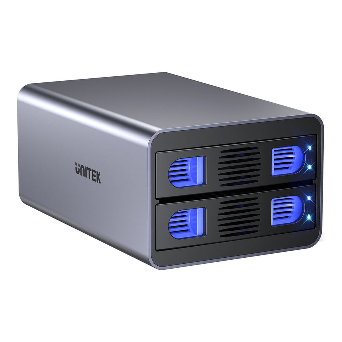 Unitek 2-bay External HDD Enclosure S1308A01-UK
