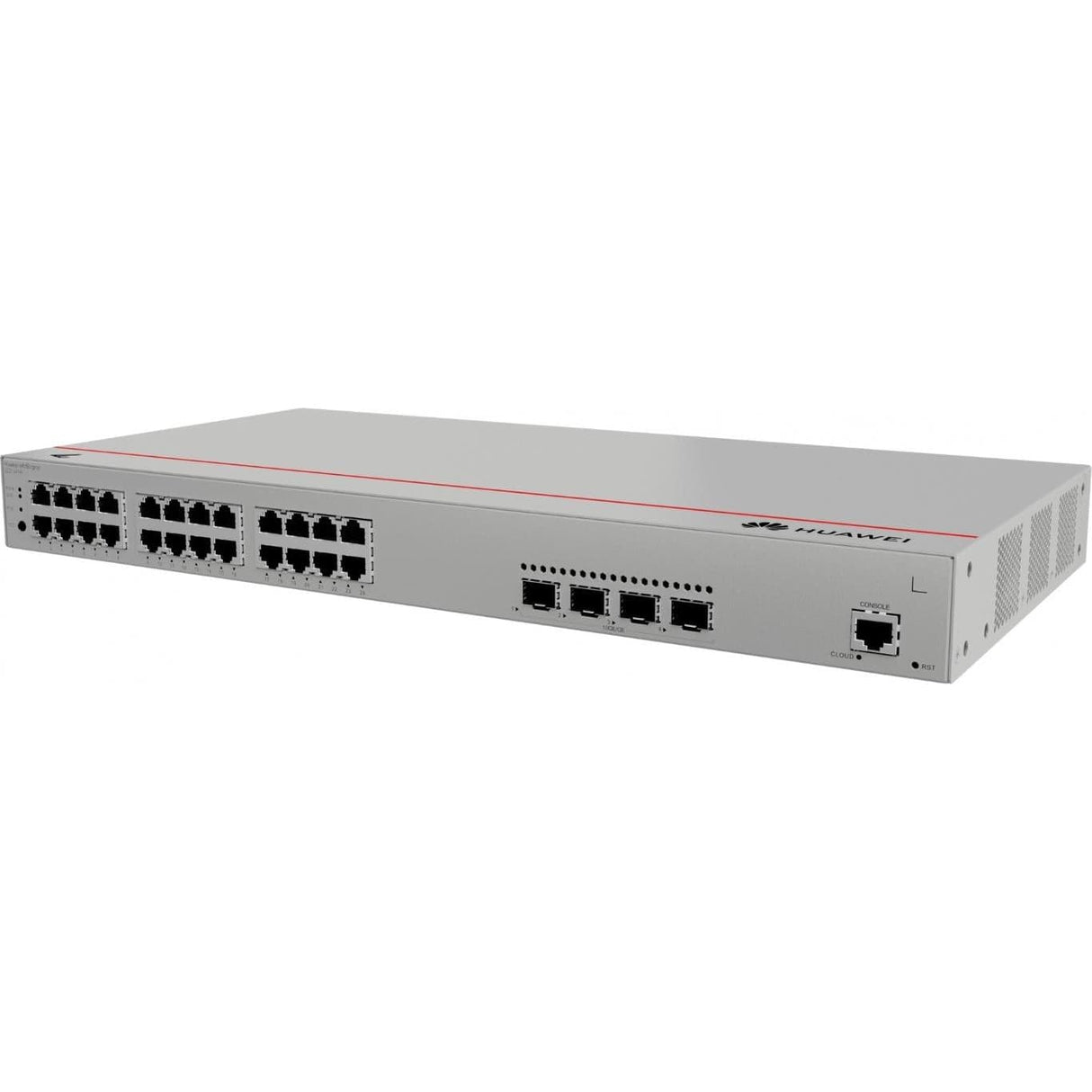 Huawei S220-24P4X 24-port GbE PoE+ L2 Managed Network Switch with 4x 10GE SFP+ Ports