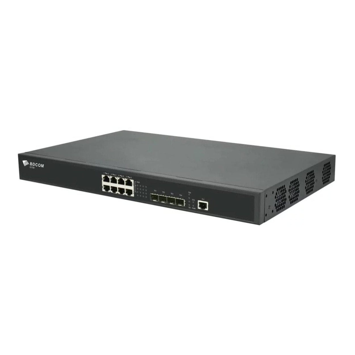 BDCOM 8-port 2.5G PoE+ Switch with 4 SFP+ S5700-8EP4X