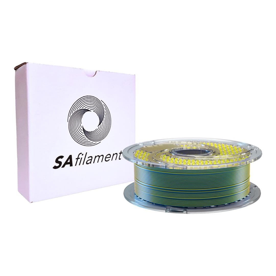 SA Filament 1.75mm Dual Silk PLA 750g Filament Golden Sapphire SAF-PLADU-C31