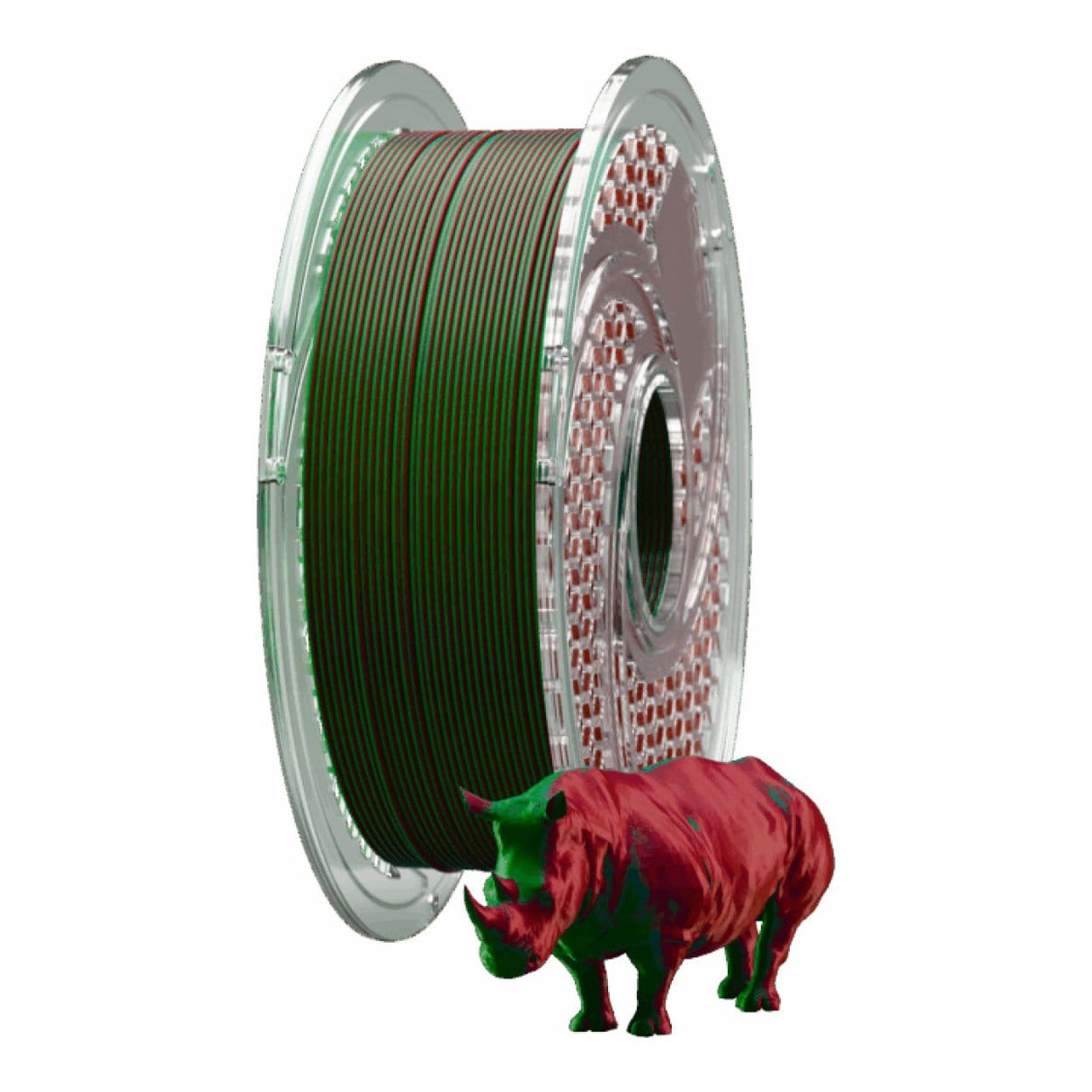 SA Filament 1.75mm Dual Silk PLA 750g Crimson Emerald SAF-PLADU-C35
