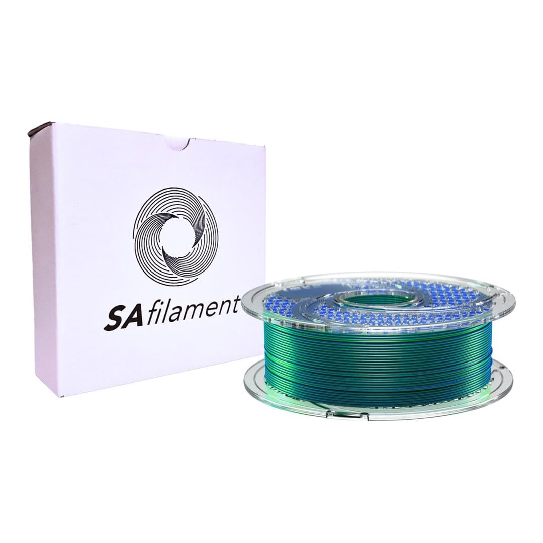 SA Filament 1.75mm Dual Silk PLA 750g Filament Sapphire Forest SAF-PLADU-C39