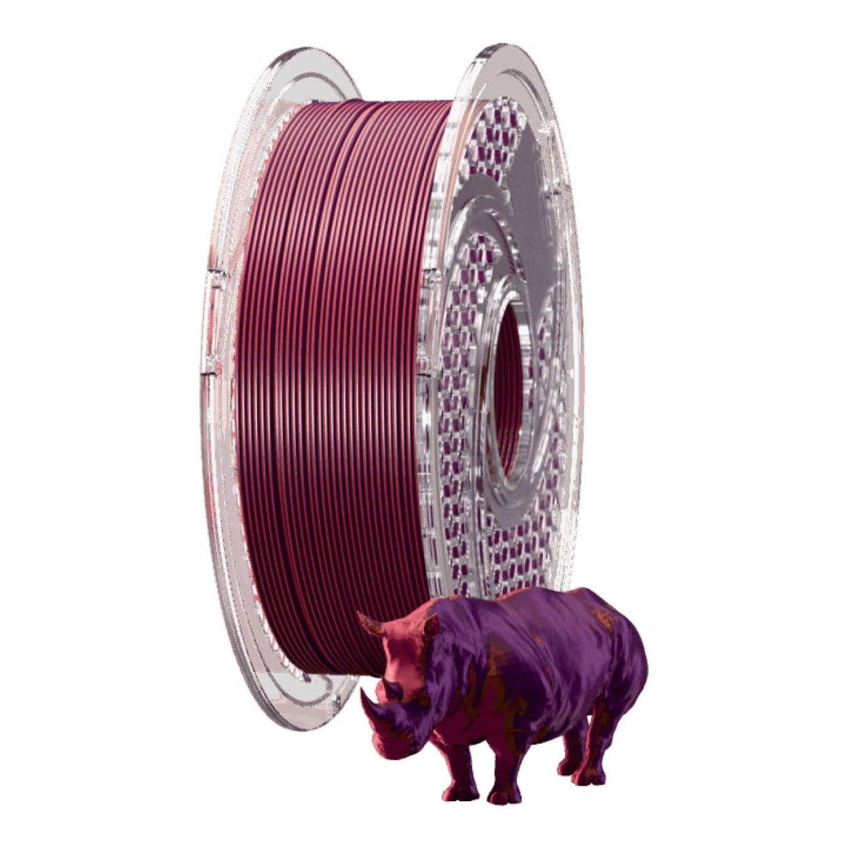 SA Filament 1.75mm Dual Silk PLA 750g Filament Crimson Eclipse SAF-PLADU-C44