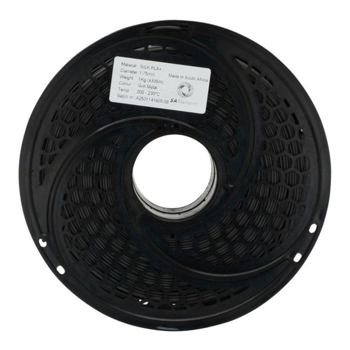 SA Filament PLA+ Filament 1Kg - Gun Metal SAF-PLAPLUS-B013