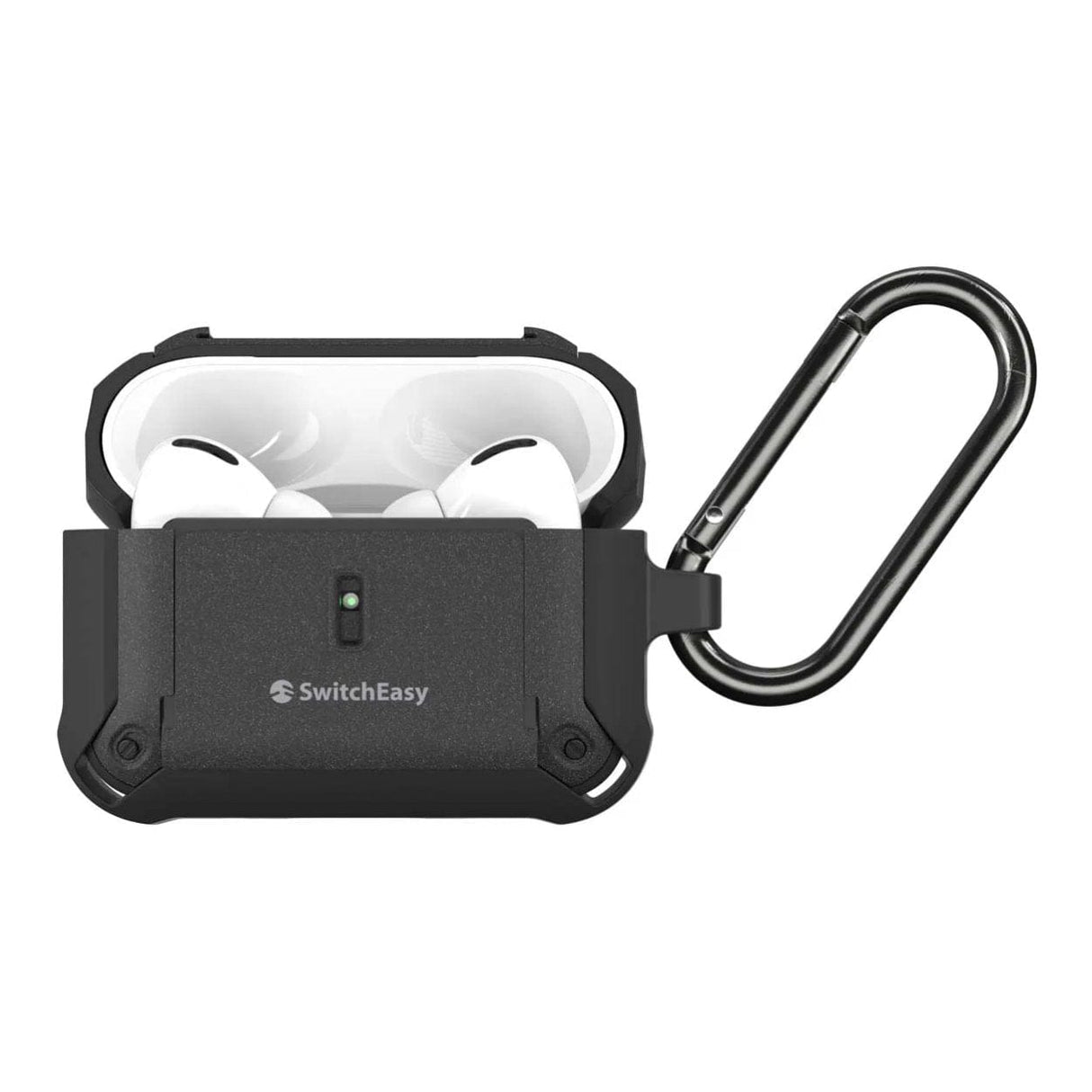 SwitchEasy Guardian Rugged Protective Case for AirPods Pro 2 - Black SAPAP2091BK22