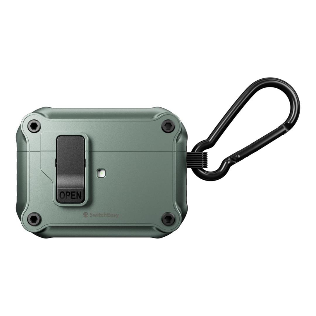 SwitchEasy Rugged Shield AirPods Case Green SAPAP2345SG24