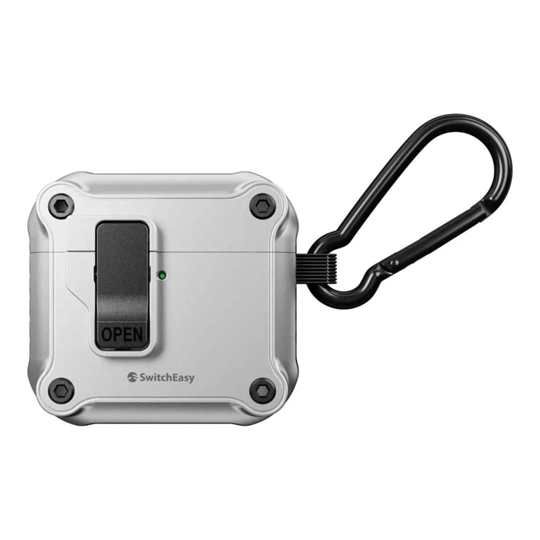SwitchEasy Rugged Shield AirPods Case Grey SAPAP4345SR24