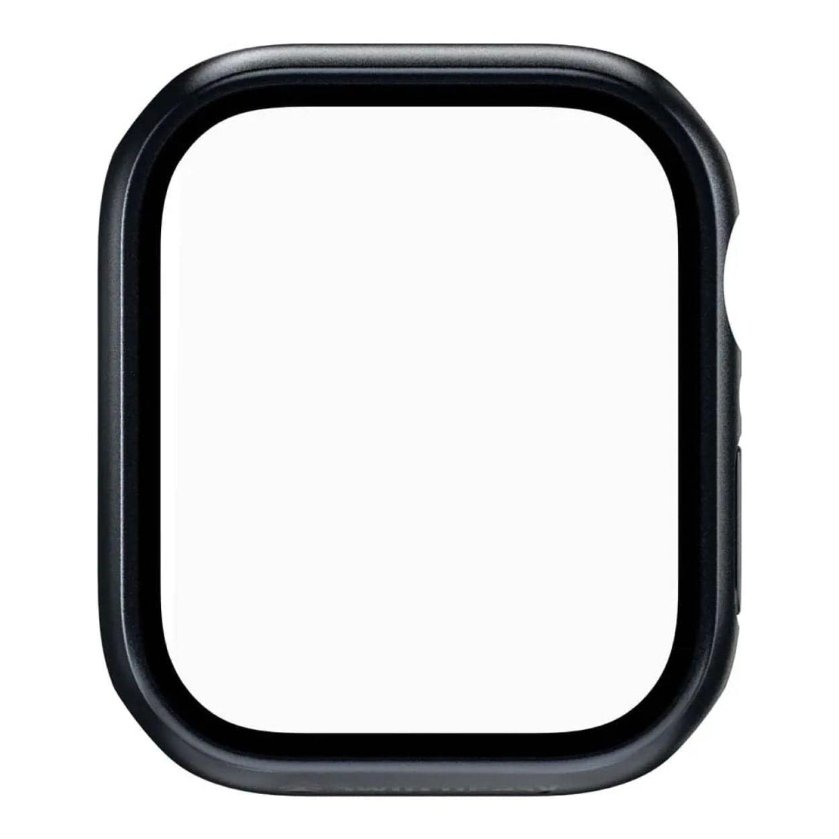 SwitchEasy Hybrid Tempered Glass Protective Case for Apple Watch Midnight SAW841089MG22