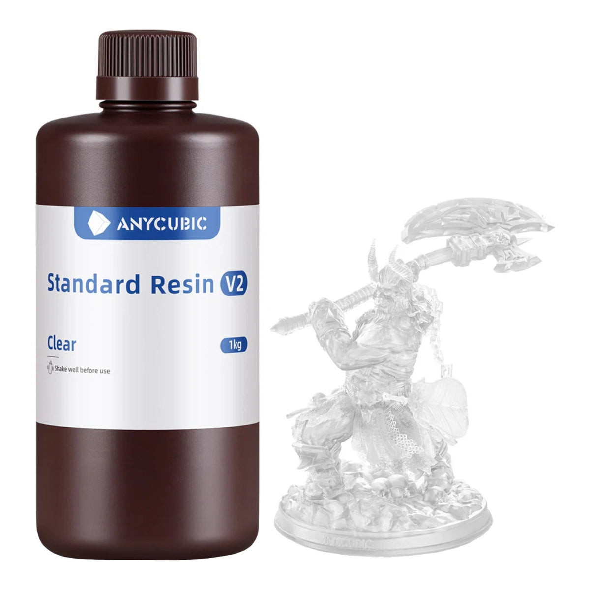 Anycubic Standard V2 Resin 1Kg - Clear SBZ2CL-10