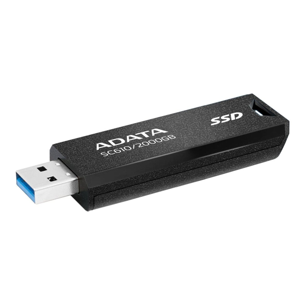 ADATA SC610 2TB USB-A 3.2 Black USB Flash Drive SC610-2000G-CBK/RD