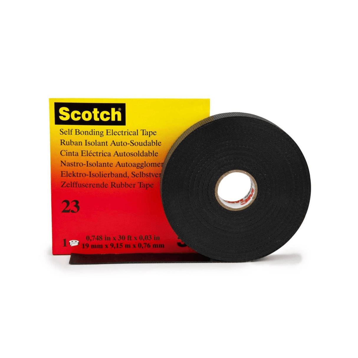 3M 10m Scotch 23 Self-Amalgamating Tape Scotch23 19mm