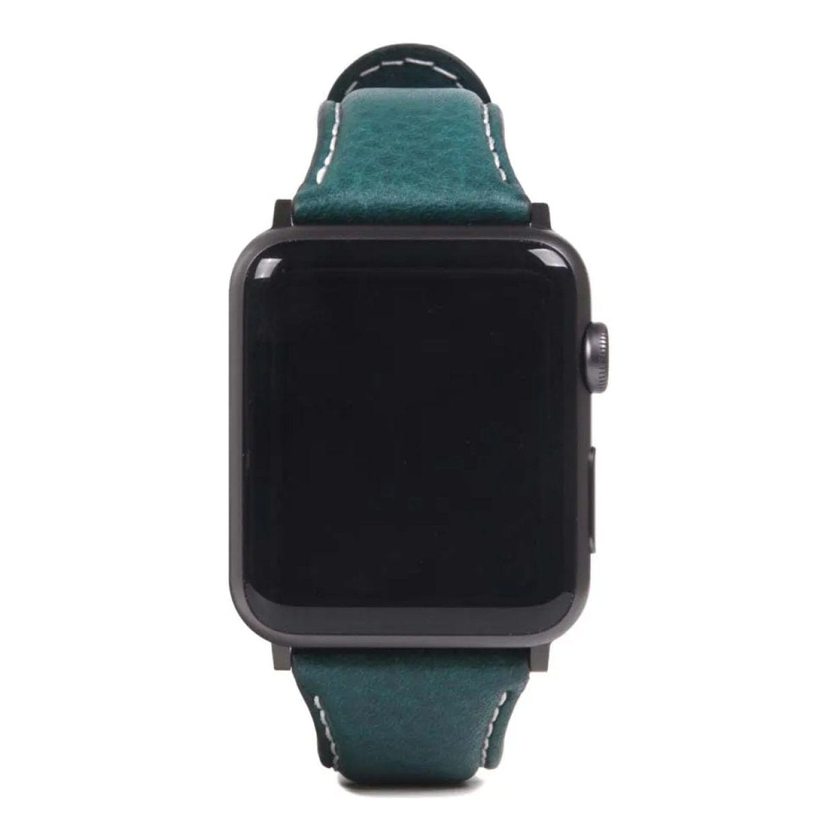 SLG D6 Italian Minerva Box Leather Strap for Apple Watch Blue SD-D6M-S-AW44-BL