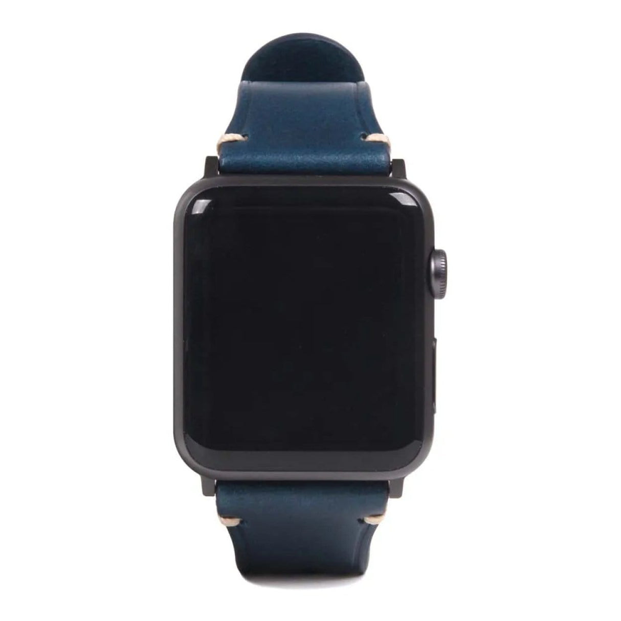 SLG D7 Italian Buttero 44mm Leather Strap for Apple Watch Blue SD-D7B-S-AW44-BL
