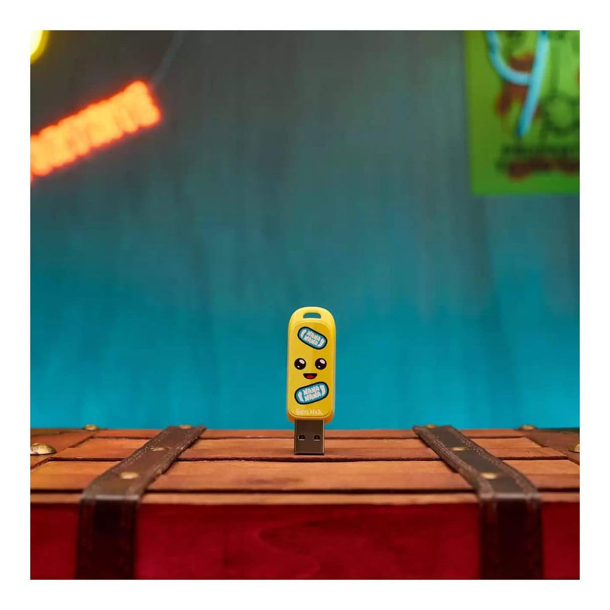 SanDisk Peely Edition Fortnite 256GB USB Flash Drive SDCZIF-256G-G46