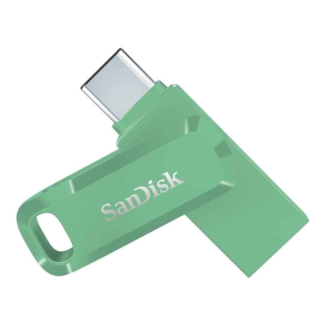 SanDisk Ultra Dual Drive Go USB-C 128GB USB Flash Drive - Absinthe Green SDDDC3-128G-G46AG