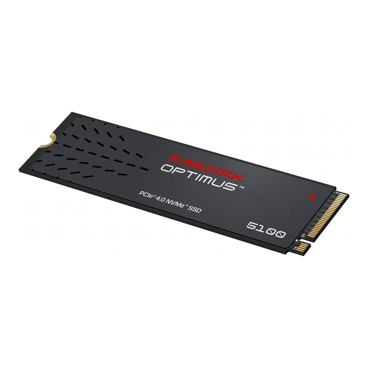 SanDisk Optimus 5100 2TB M.2 PCIe 4.0 NVMe QLC 3D NAND Internal SSD SDSP51200TAN-000E0
