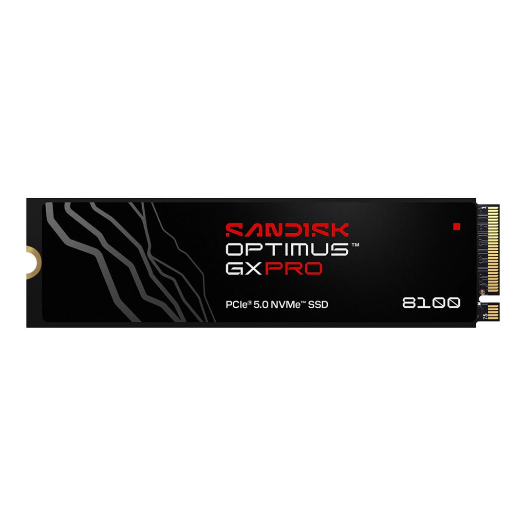 SanDisk Optimus GX PRO 8100 M.2 2TB PCIe 5.0 NVMe Internal SSD SDSP82200TAN-000E0