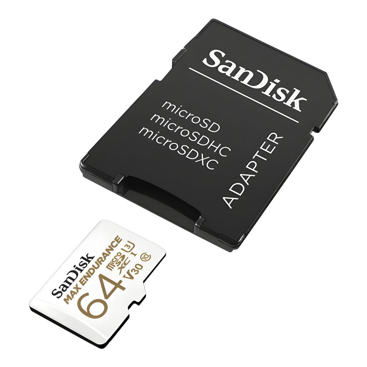 SanDisk Max Endurance 64GB MicroSDXC UHS-I Class 10 Memory Card SDSQQVR-064G-GN6IA