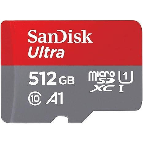 Sandisk Ultra 512GB microSDXC Memory card SDSQUAC512GGN6MN