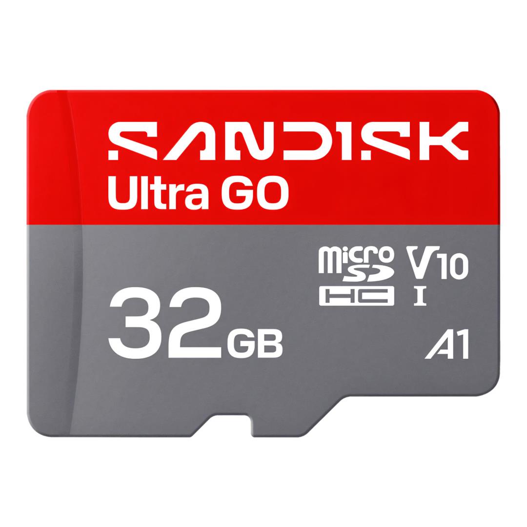 SanDisk Ultra Go 32GB UHS-I MicroSDHC Memory Card SDSQUGN-032G-GN6MN