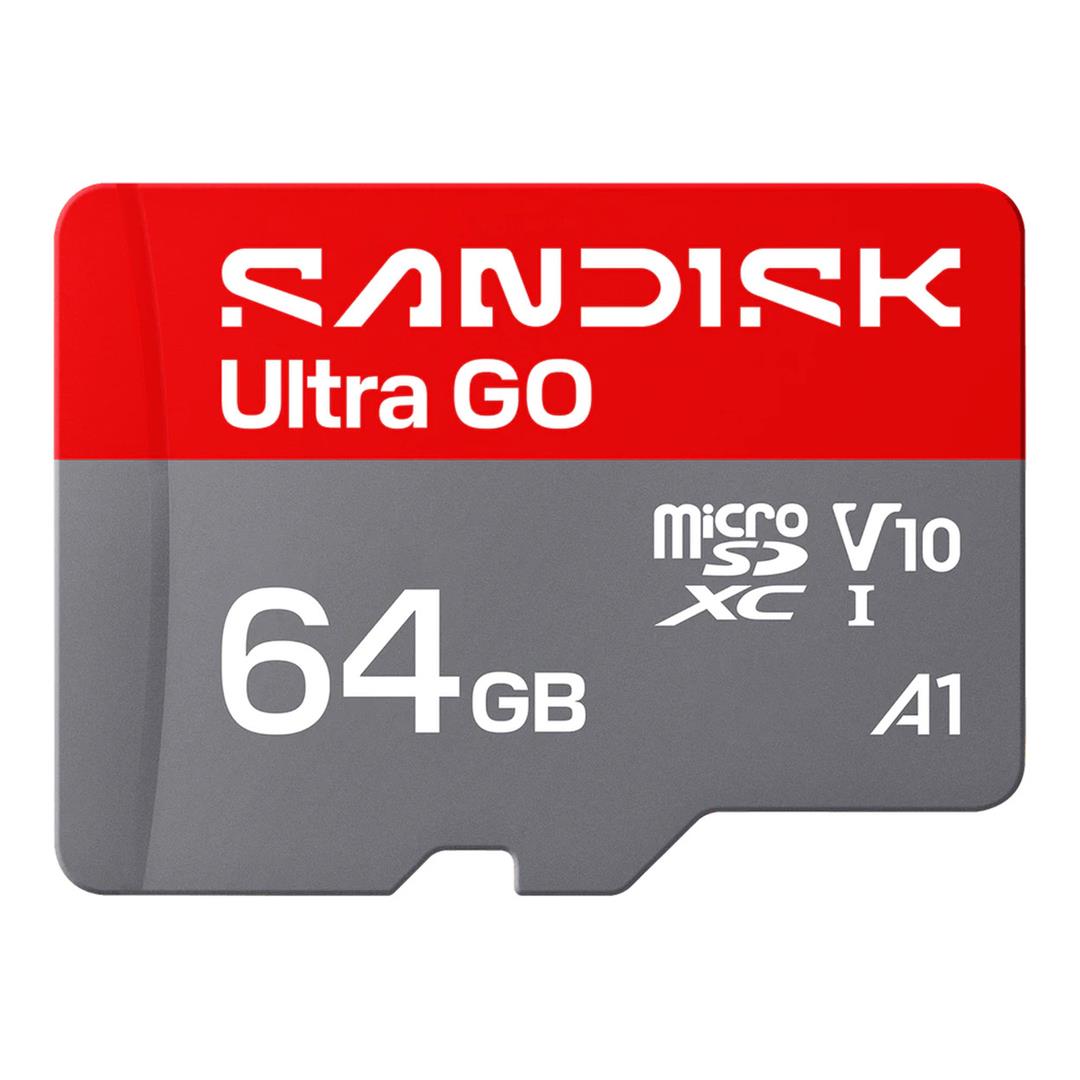 SanDisk Ultra Go 64GB UHS microSD Memory Card SDSQUGN-064G-GN6MN