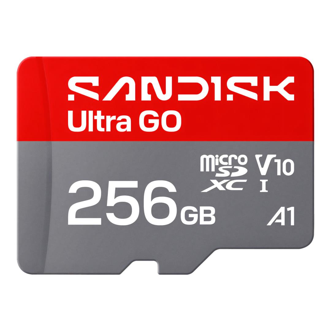 SanDisk Ultra GO 2GB MicroSDXC UHS-I Memory Card SDSQUGN-256G-GN6MN