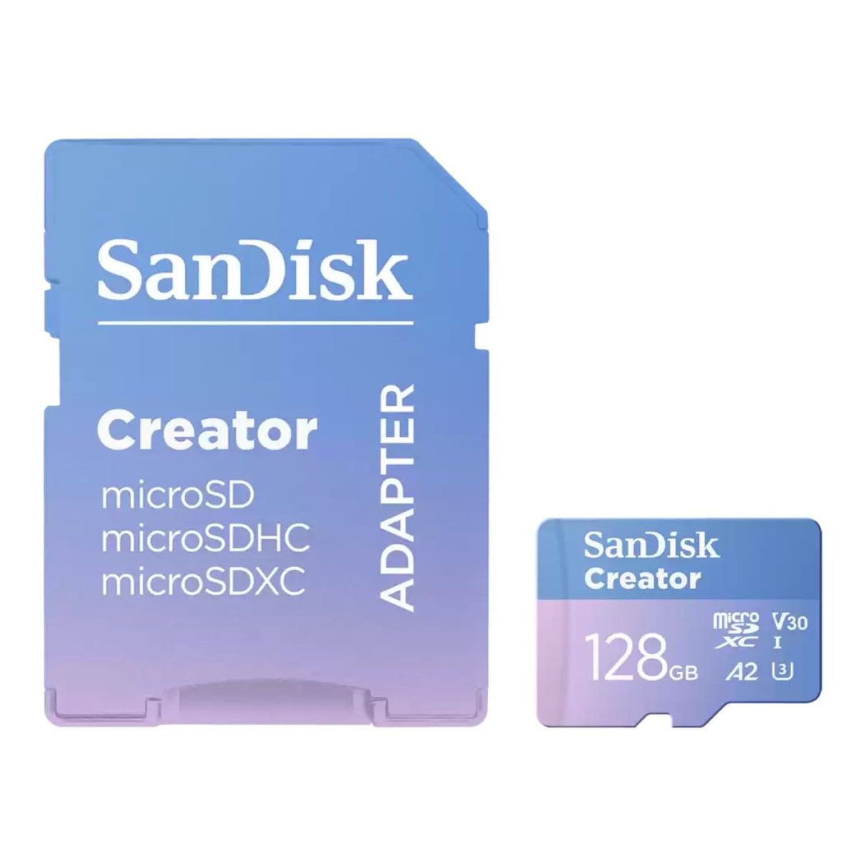 SanDisk Creator 128GB UHS-I microSDXC Memory Card SDSQXAA-128G-IN6MS