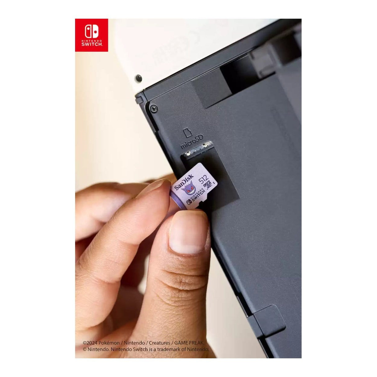 SanDisk Pokemon 512GB microSD Memory Card SDSQXAO-512G-GN6ZK