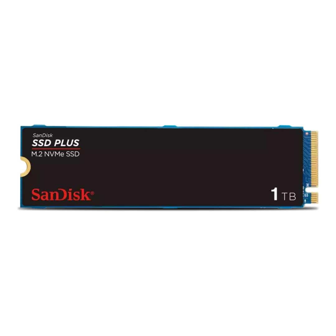SanDisk SSD PLUS M.2 1TB PCIe 3.0 NVMe Internal SSD SDSSDA3N-1T00-G26