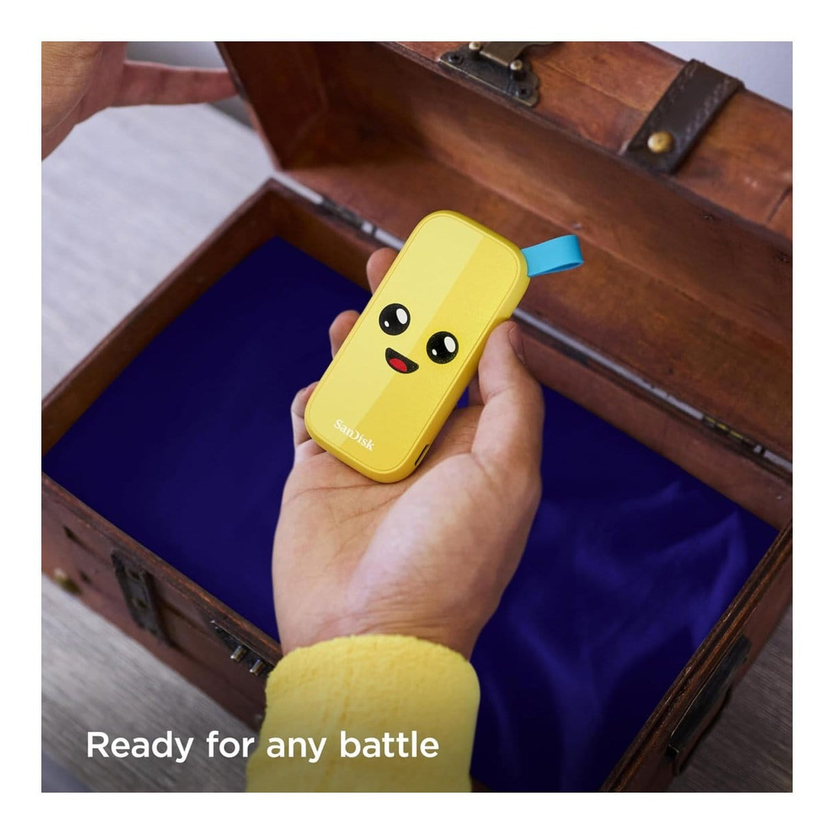 SanDisk Fortnite Portable 1TB Yellow External SSD - Peely Edition SDSSDE30-1T00-G25F