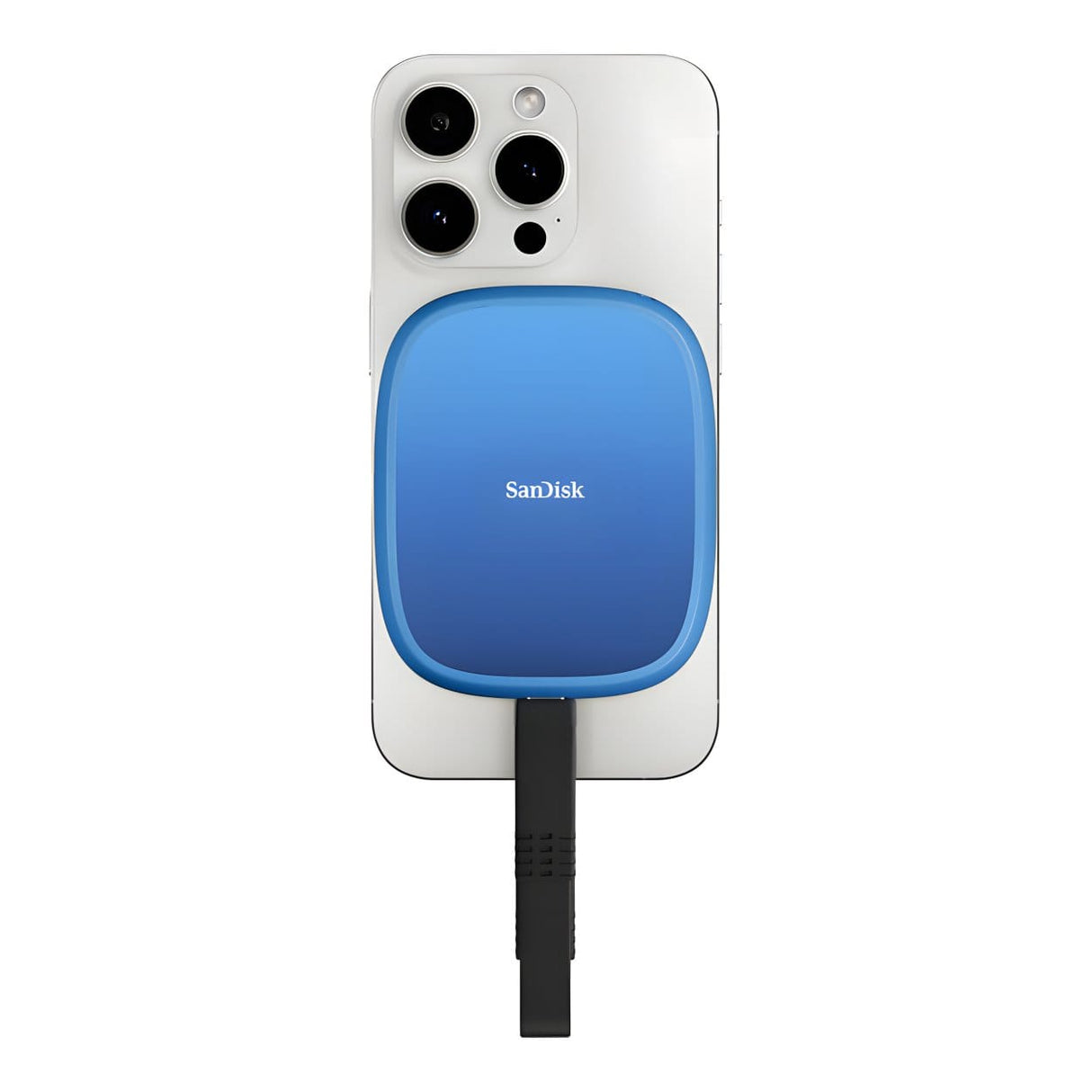 SanDisk Creator Phone SSD 2TB USB 3.2 Gen 2 Blue External SSD SDSSDE62C-2T00-G25