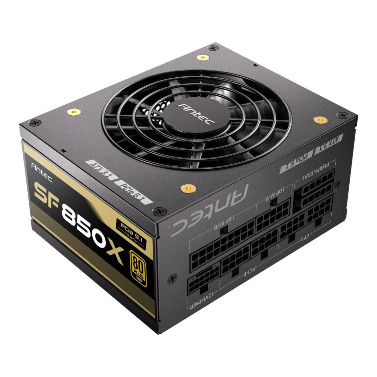 Antec SF850X 850W 80 Plus Gold PCIe 5.1 ATX Modular Power Supply