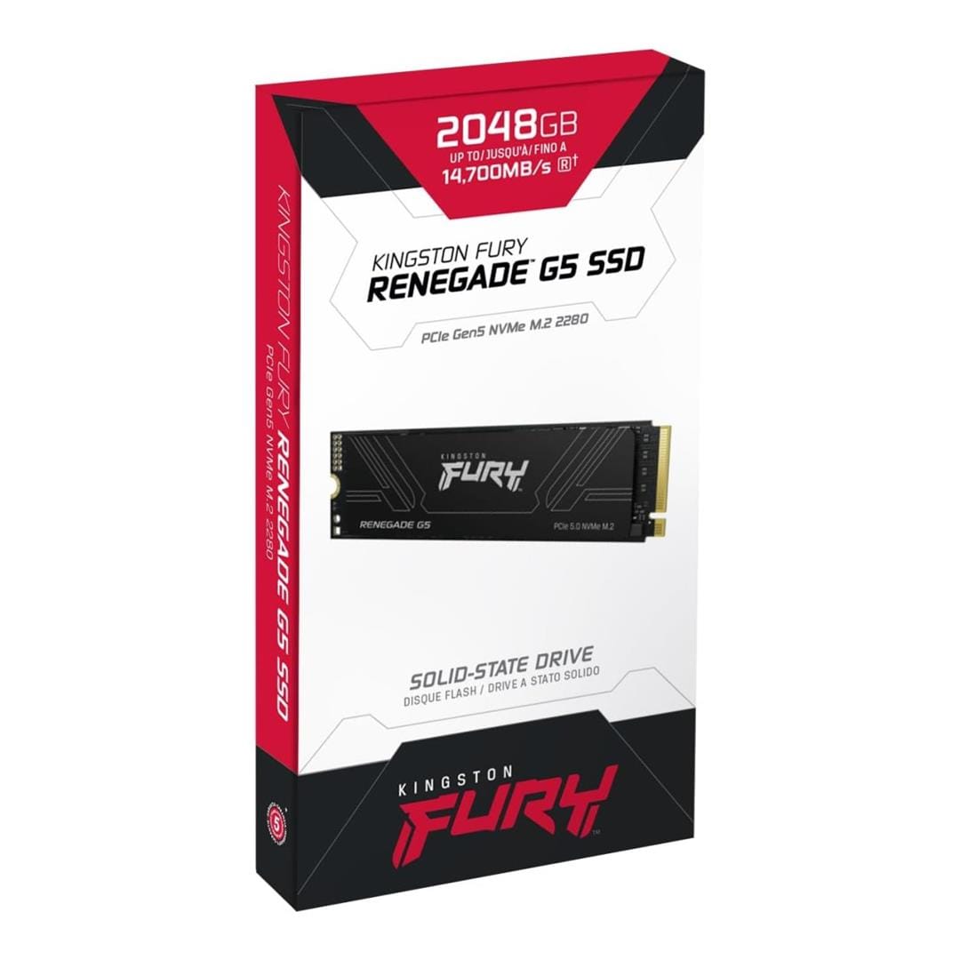 Kingston FURY Renegade G5 M.2 2048GB PCIe 5.0 NVMe Internal SSD SFYR2S/2T0