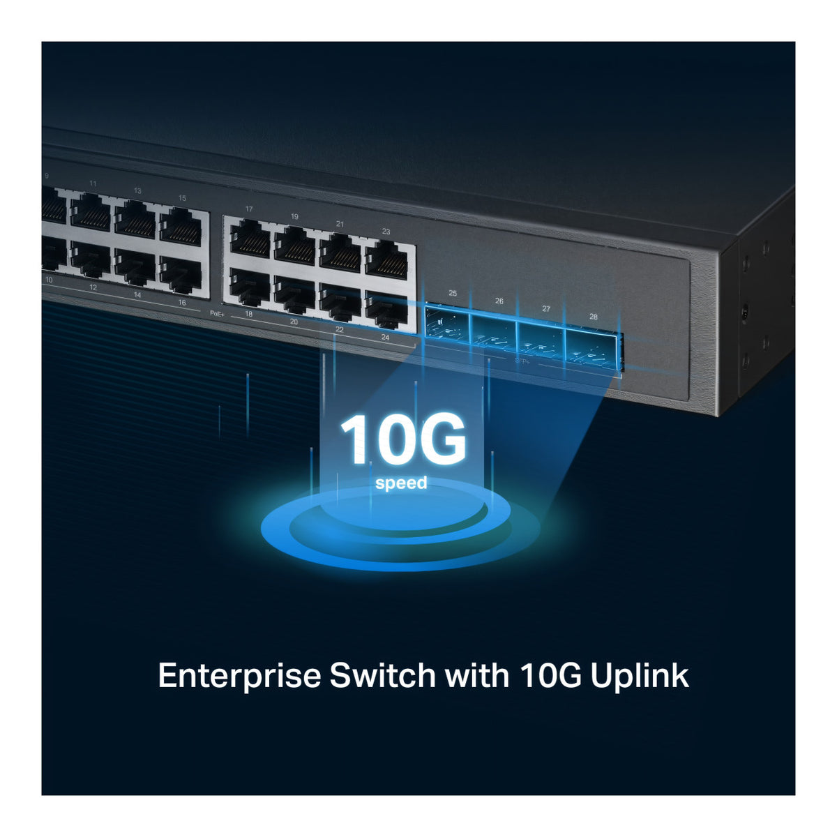 TP-Link Omada JetStream 24-Port 2.5GBASE-T and 4-Port 10GE SFP+ L2+ & 16-Port PoE+ & 8-Port PoE++ Managed Switch SG3428XPP-M2