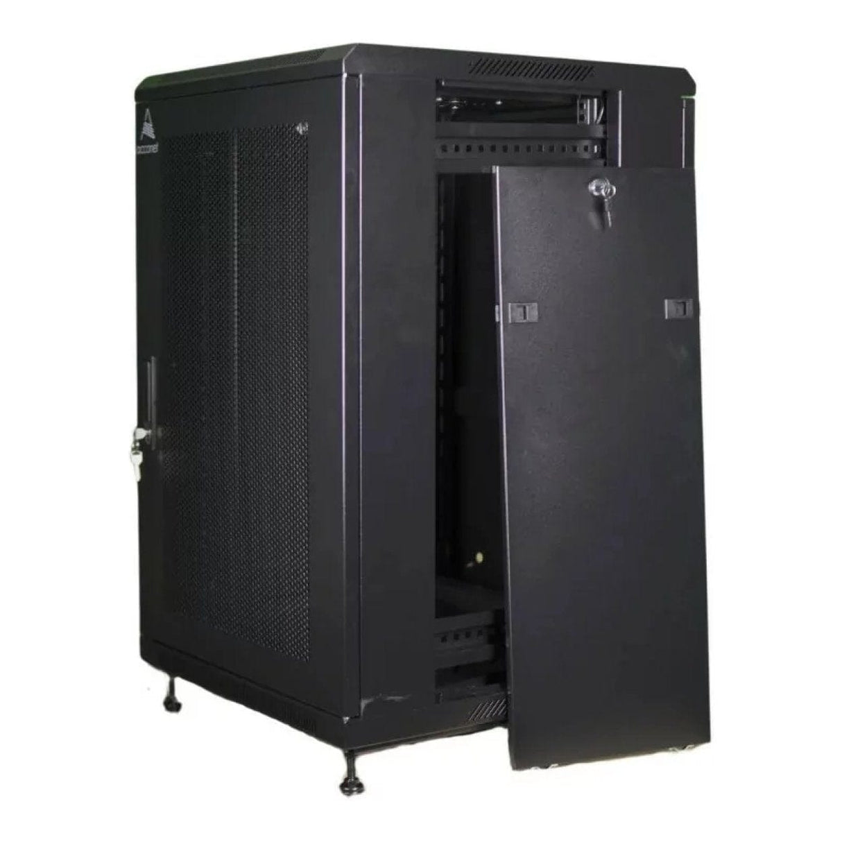 Acconet 18U Unassembled Floor Standing 600mm Cabinet Perforated SH05A-6618A-P