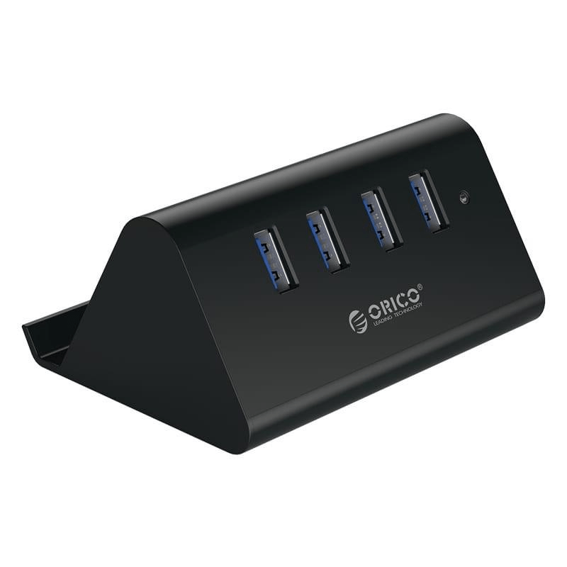 Orico 4-port USB 3.0 Tablet Stand Hub SHC-U3-V2-BK-BP