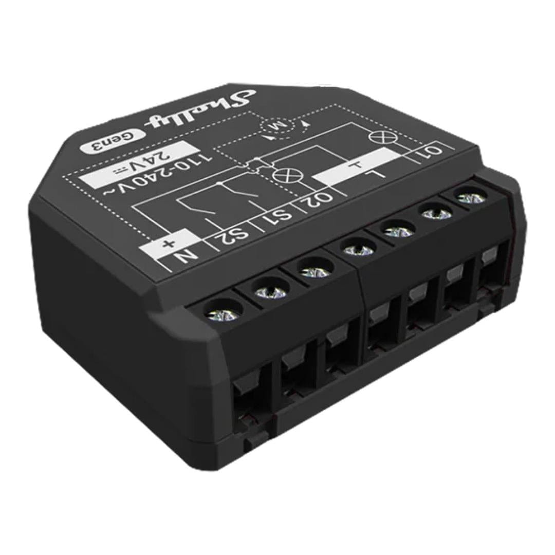 Shelly 2PM Gen3 2-Channel Smart Switch