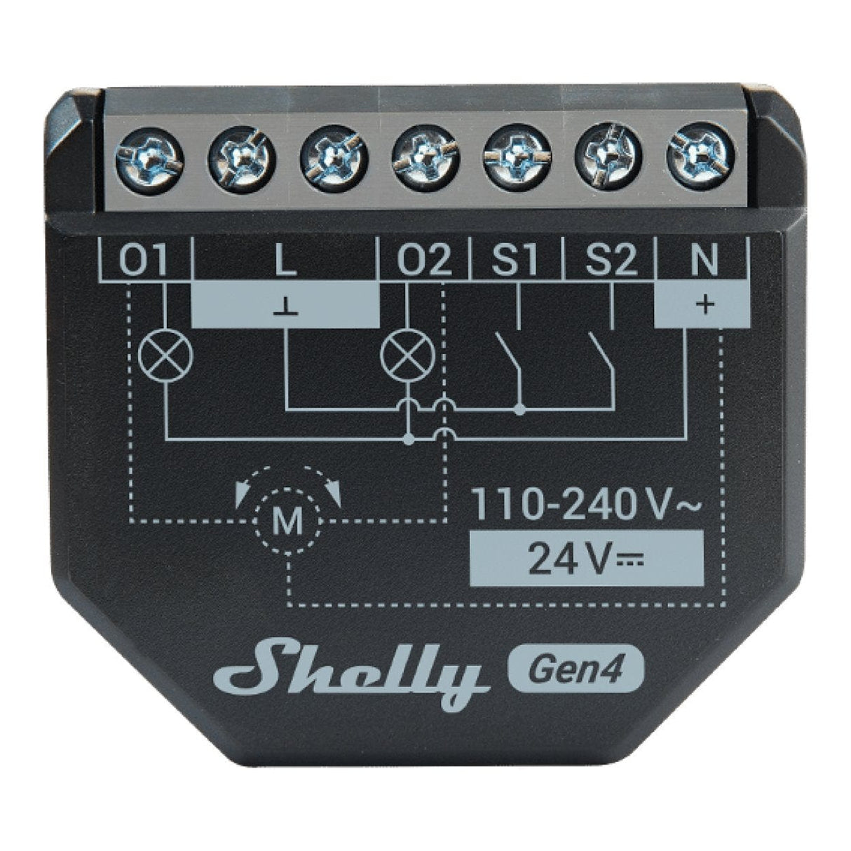 Shelly 2PM Gen4 2-Channel Smart Switch