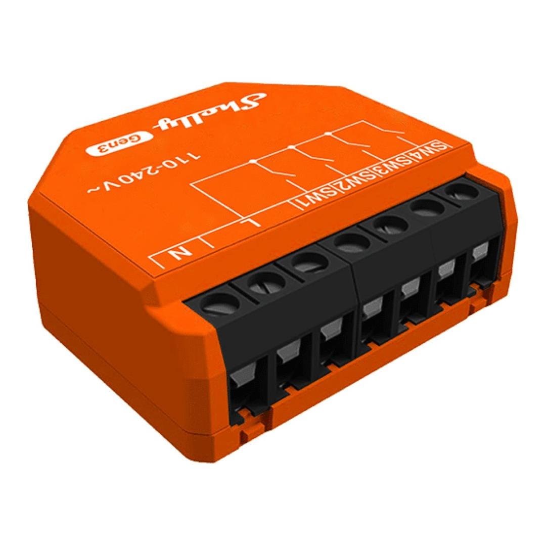 Shelly i4 Gen3 Smart 4-Channel AC Input Controller