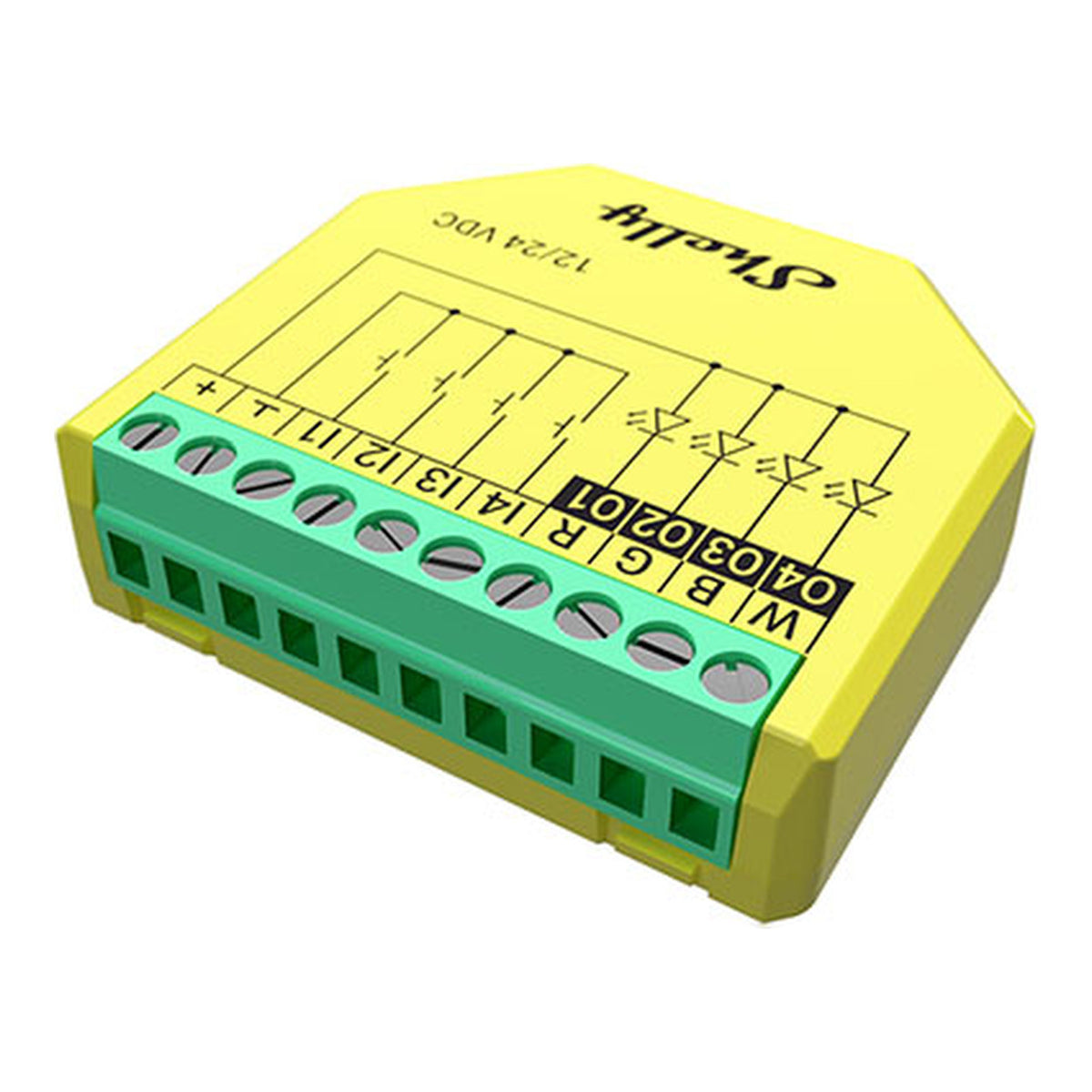 Shelly Plus RGBW PM Versatile RGBW Controller