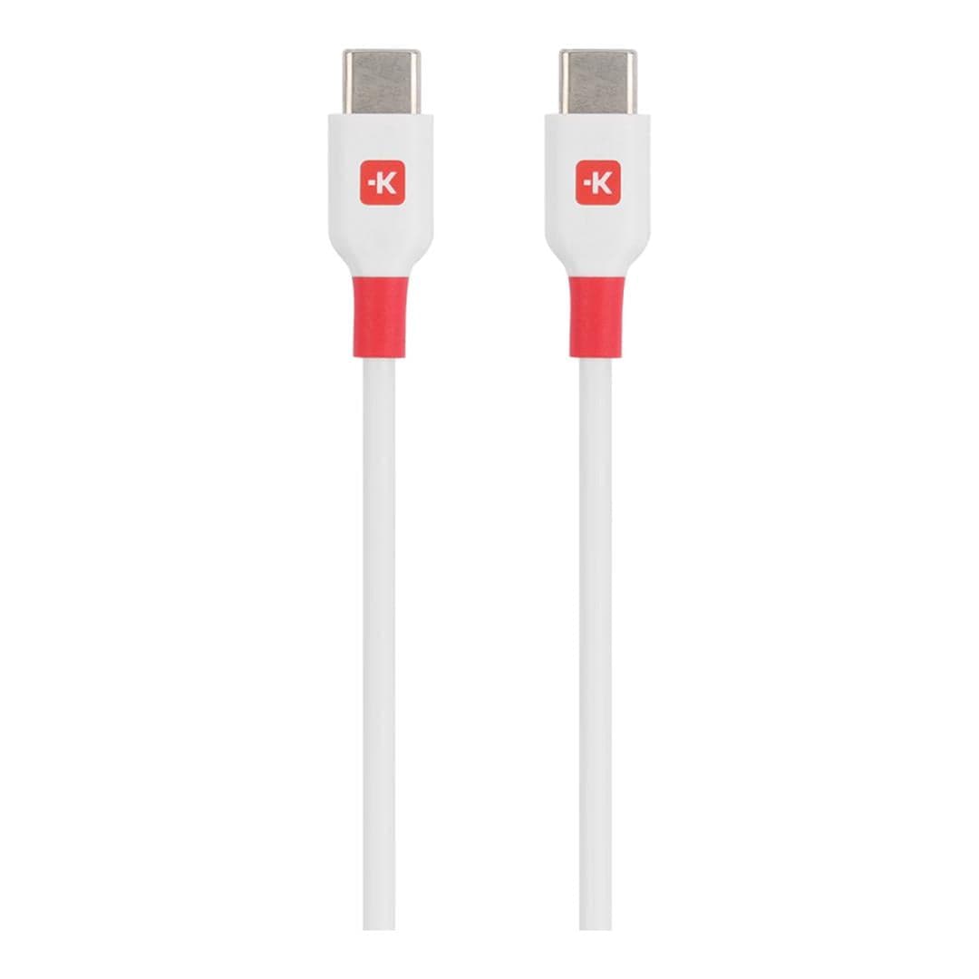 Skross Type-C Male to Male Cable 15cm White SKCA0007C-C15CN