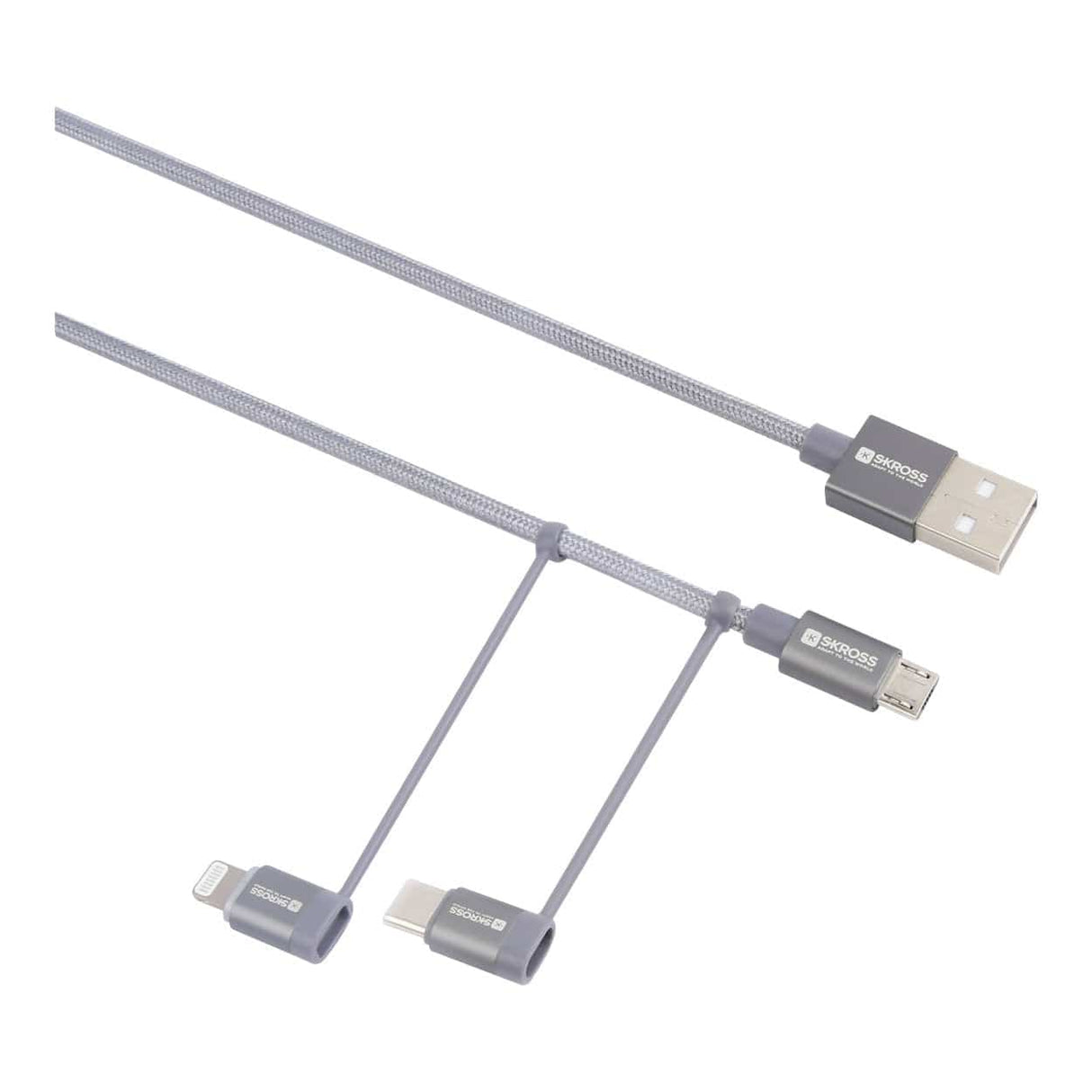 Skross 3-in-1 Charging Cable 1.2m SKCA00143-1120CN