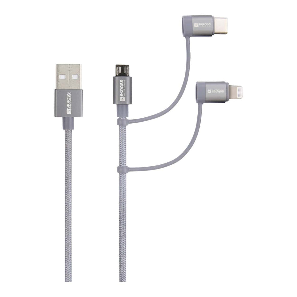 Skross 3-in-1 Charging Cable 1.2m SKCA00143-1120CN